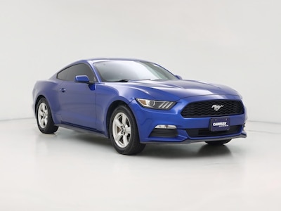Blue 2017 Ford Mustang