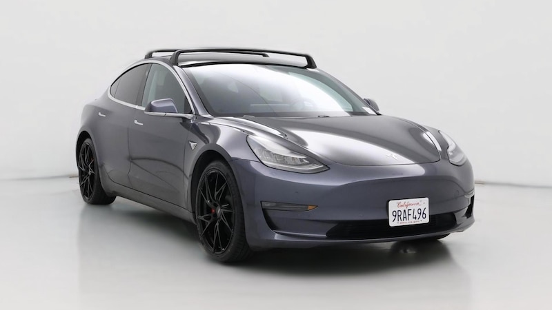 2019 Tesla Model 3 Performance Hero Image