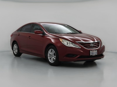 Red 2013 Hyundai Sonata GLS