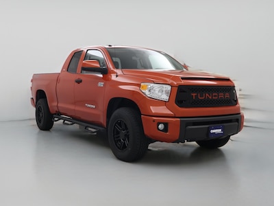 Orange 2017 Toyota Tundra SR5