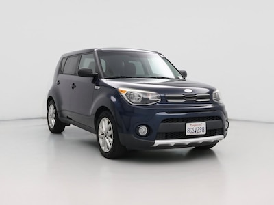 Blue 2017 Kia Soul +