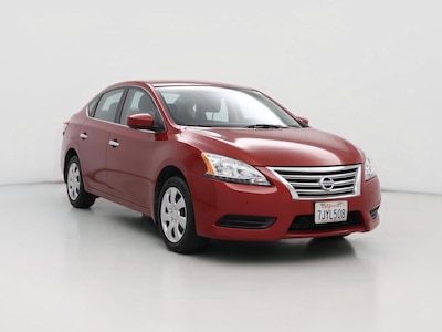 Red 2014 Nissan Sentra SV