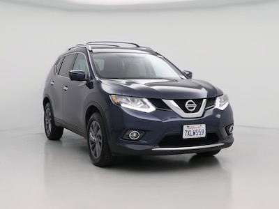 Blue 2016 Nissan Rogue SL