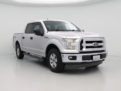 Silver 2015 Ford F150 XLT