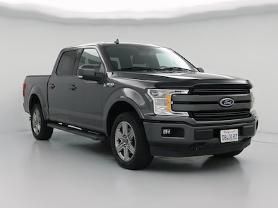 Gray 2018 Ford F150 Lariat