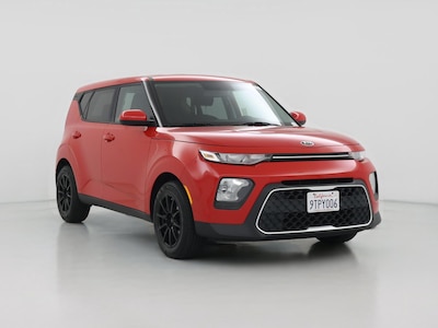 Red 2020 Kia Soul LX