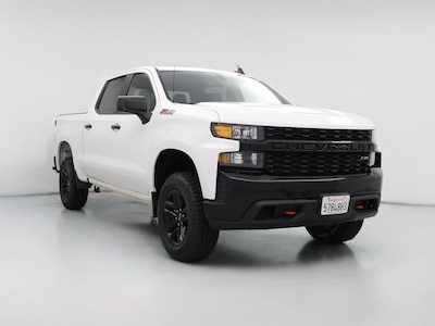 White 2021 Chevrolet Silverado 1500 Custom Trail Boss
