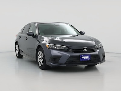 Black 2022 Honda Civic LX