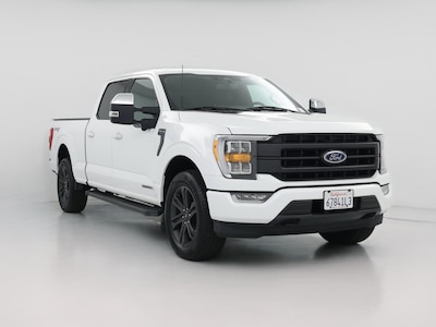 White 2022 Ford F150 Lariat