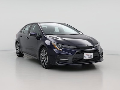 Blue 2022 Toyota Corolla SE