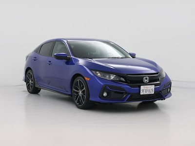 Blue 2020 Honda Civic Sport