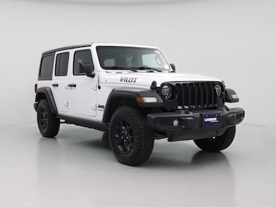 White 2021 Jeep Wrangler Unlimited Willys
