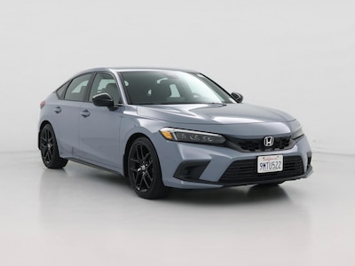 Blue 2024 Honda Civic Sport