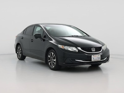Black 2015 Honda Civic EX