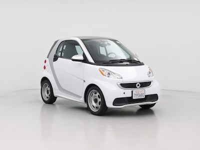 White 2015 Smart Fortwo Pure