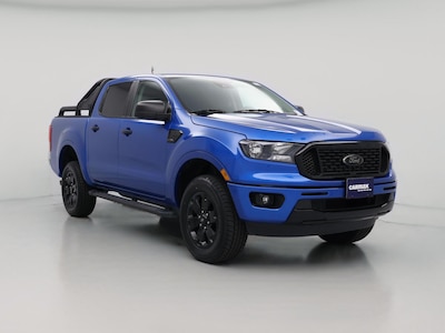 Blue 2022 Ford Ranger XLT