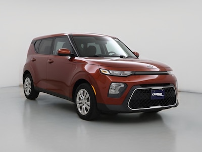 Orange 2020 Kia Soul LX