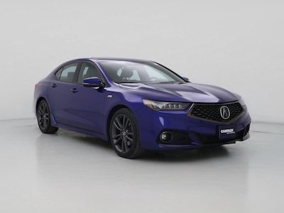 Blue 2018 Acura TLX SH-AWD A-Spec