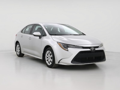 Silver 2021 Toyota Corolla LE