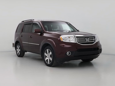 Red 2015 Honda Pilot Touring