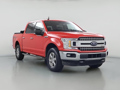 Red 2019 Ford F150 XLT