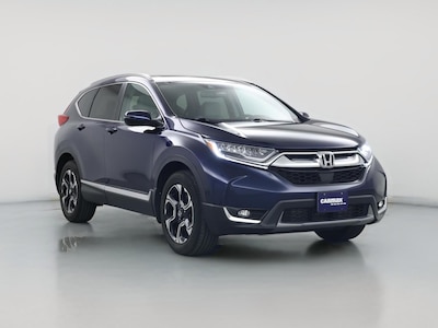 Blue 2018 Honda CR-V Touring