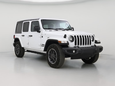 White 2021 Jeep Wrangler Unlimited Sport S