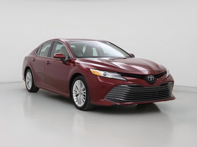 Red 2020 Toyota Camry XLE