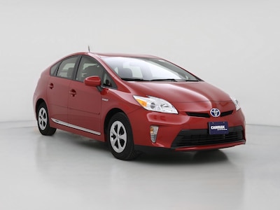 Red 2015 Toyota Prius Four
