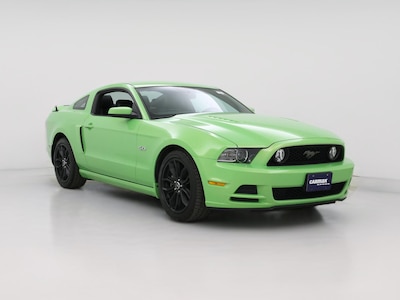 Green 2013 Ford Mustang GT Premium