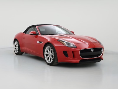 Red 2014 Jaguar F-Type