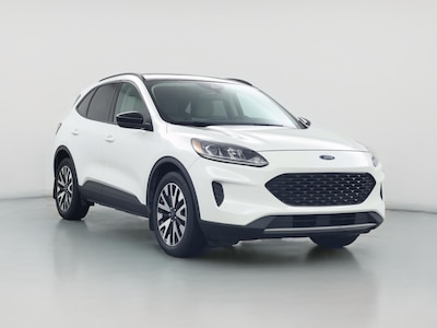 White 2020 Ford Escape Hybrid SE Sport