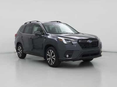 Gray 2023 Subaru Forester Limited