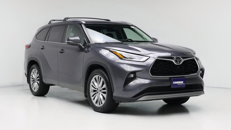 2023 Toyota Highlander Platinum Hero Image