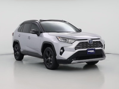 Gray 2020 Toyota RAV4 Hybrid XSE