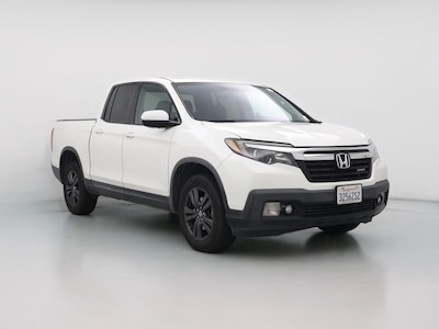 White 2019 Honda Ridgeline Sport