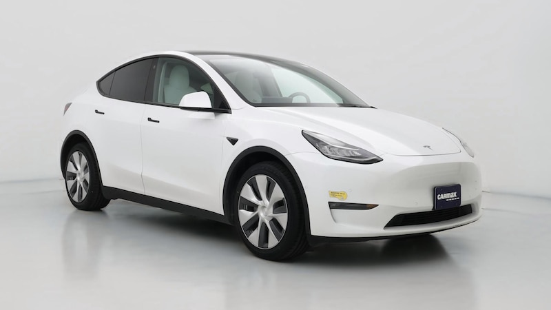 2021 Tesla Model Y Long Range Hero Image