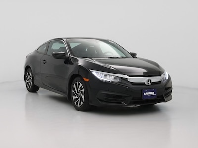 Black 2018 Honda Civic LX