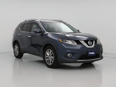 Blue 2014 Nissan Rogue SL