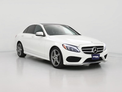 White 2016 Mercedes-Benz C300