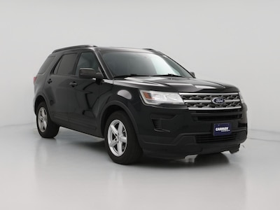 Black 2018 Ford Explorer