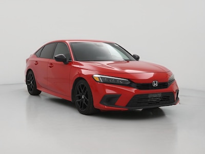 Red 2022 Honda Civic Sport