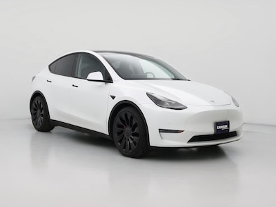 White 2021 Tesla Model Y Performance