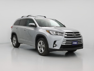 Silver 2017 Toyota Highlander Limited