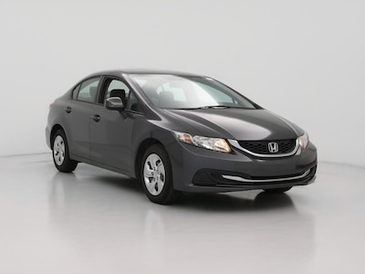 Gray 2013 Honda Civic LX