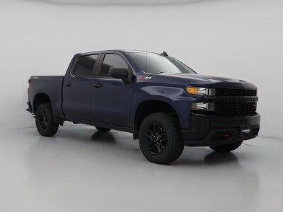 Blue 2021 Chevrolet Silverado 1500 Custom Trail Boss