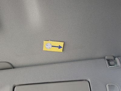 Headliner Rear row Cosmetic Imperfection