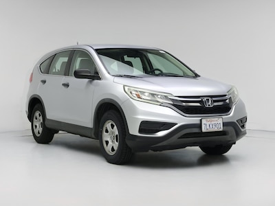Silver 2015 Honda CR-V LX
