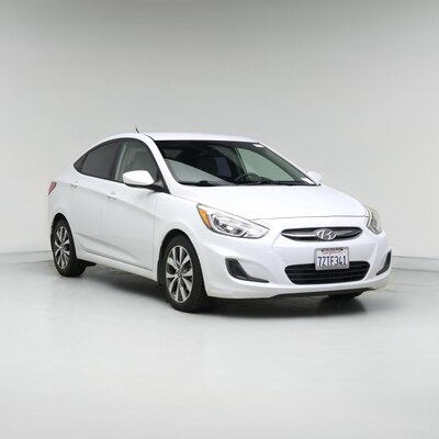 White 2017 Hyundai Accent Value Edition