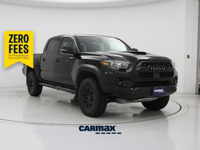 Black 2019 Toyota Tacoma TRD Pro Double Cab 4WD Pickup Truck Four-Wheel Drive Automatic